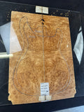 #1391 Maple Burl Instrument Set