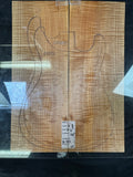 #1913 curly maple Instrument set