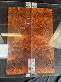 #1715 redwood burl Instrument set