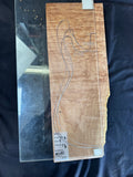 #1492 quilted maple Instrument billet