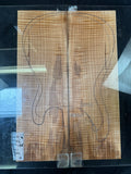 #1860 curly maple Instrument set