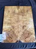 #1700 curly myrtle burl Instrument set