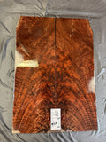 #1539 feathered claro walnut Instrument set