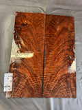 #1534 figured claro walnut Instrument set