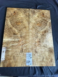 #1699 curly Myrtle burl Instrument set