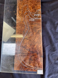 #1498 Spalted maple Burl Instrument billet