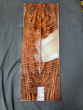#2028 figured walnut back and side set