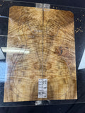 #1762 figured Myrtle-wood instrument set