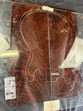 #1534 figured claro walnut Instrument set