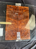 #1707 redwood Burl Instrument set