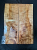 #1882 curly maple carve top