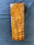 #1566 curly redwood Instrument billet