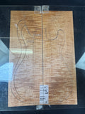 #1895 curly maple Instrument set