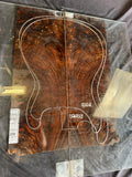 #1576 feathered Bastogne  walnut Instrument set