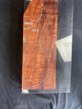 #2084 Curly redwood Instrument billet