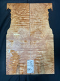 #1862 quilted maple instrument set