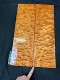 #1843 quilted maple Instrument set