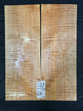 #1913 curly maple Instrument set