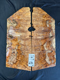 #1542 Spalted maple burl Instrument set