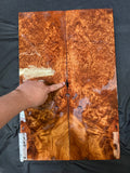 #1916 redwood burl Instrument set