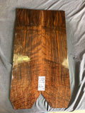 #1638 figured walnut back/side set