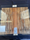 #1442 curly spalted maple book match set