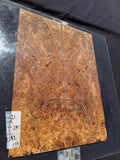 #1597 maple burl Instrument set
