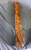 Curly walnut neck blank