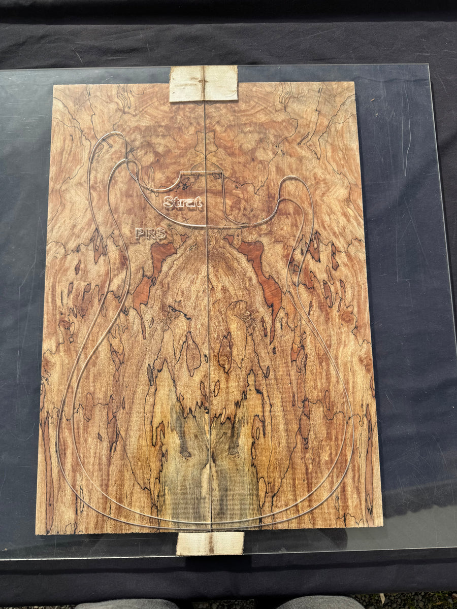 #1410 Spalted maple Instrument Set