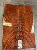 #1541 feathered claro walnut Instrument set