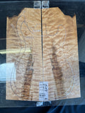 #1877 quilted maple instrument set