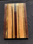 Mixed species cutting board (unfinished read description) #5016