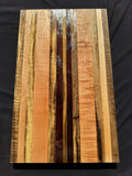 Figured mixed species cutting board (unfinished read description) #5018