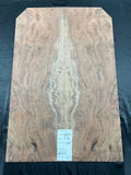 #1097 Curly Burl Claro Black walnut