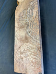 #1370 Claro Burl Black Walnut Instrument Billet