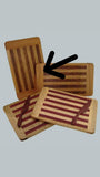 Figured breadboard ends