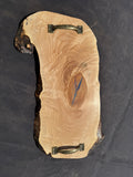 Figured maple serving tray