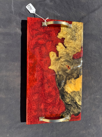 Buckeye burl epoxy board