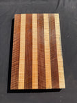 Highly figured cutting board (unfinished read description) #5007