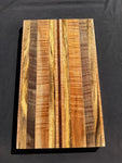 Figured mixed species cutting board (unfinished read description) #5008