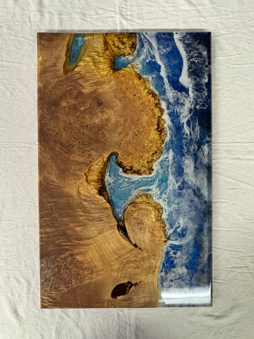 Oversized Maple & Epoxy Board #EW1014