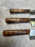 3 Knife Set with Curly Maple Handles #RK1000