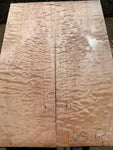 #165 A-D Quilted Maple Bookmatched Set