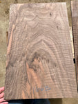 #166 A-E Full Body Flat Sawn Curly Bastogne Walnut Drop Top Billet