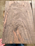 #166 A-E Full Body Flat Sawn Curly Bastogne Walnut Drop Top Billet