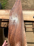 #66 Curly Claro Walnut Stock Blank